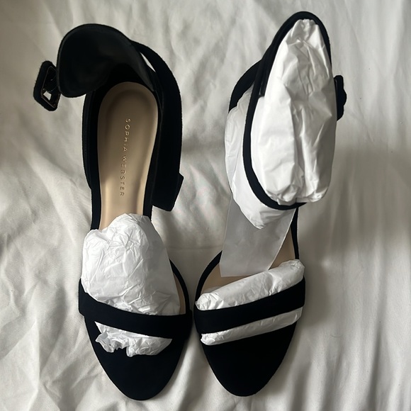 Sophia Webster Nicole Suede Heels - Picture 9 of 13